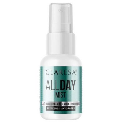Claresa Feuchtigkeitsspendendes und erfrischendes Gesichtsspray, 50ml