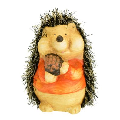 Igel mit Kegel Keramik 13 cm