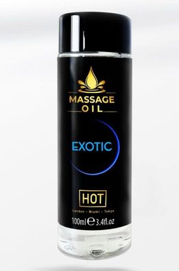 Hot - Massageöl - Exotisch - 100ml - luxuriöser Pflege und sinnlicher Verführung