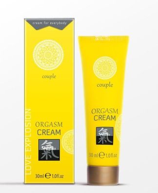 Hot - Shiatsu Orgasm Couples Cream, die speziell für Paare - 30 ml
