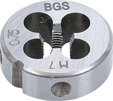 Gewindeschneideisen | M7 x 0,75 x 25 mm BGS