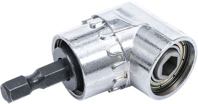 Winkel-Vorsatz-Bithalter | Antrieb Außensechskant 6,3 mm (1/4") | Abtrieb Innensec