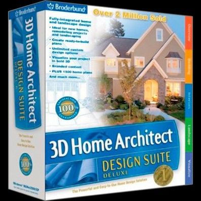 3D Home Architect Design Suite Deluxe 8 Englisch