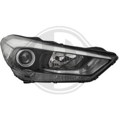 Hauptscheinwerfer rechts Diederichs 6862082 für Hyundai