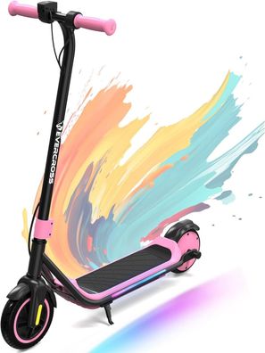 Evercross E6 Elektroroller für Kinder, 7" Leichter E-Scooter für 6-12 Jahre