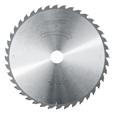 Mafell Sägeblatt HM 250 x 2,8 x 30 mm Z 40 Zugsäge Erika 85 ec 092465