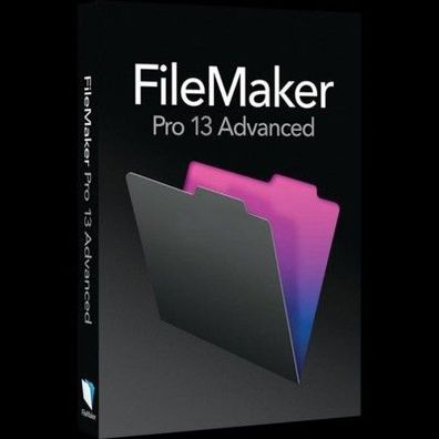 FileMaker Pro 13 Advanced Mac Englisch