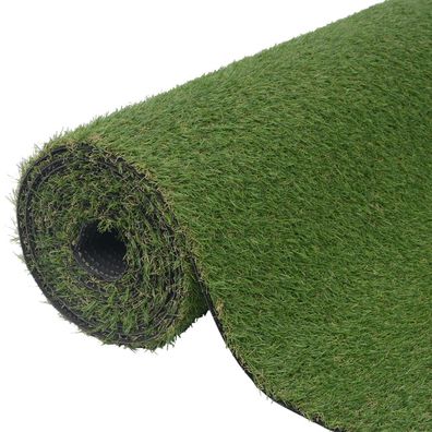 vidaXL Kunstrasen 1x8 m /20 mm Grün