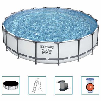 Bestway | Steel Pro MAX | Swimmingpool | Gartenpool | Schwimmbecken | 23.052 L