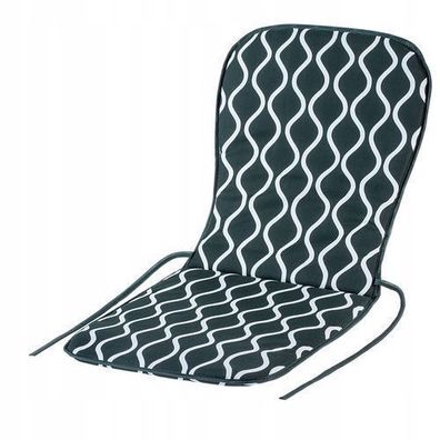 KADAX Kissen für Gartensessel, Grün, 75 x 37 x 2 cm