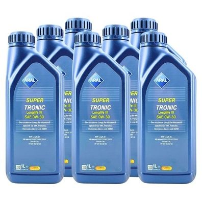 Aral SuperTronic LL III/3 0W-30 7x1 Liter