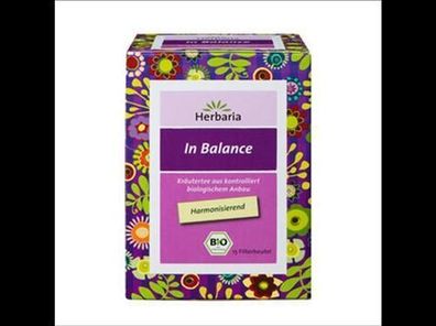 Herbaria 3x In Balance Tee bio 15 FB 24g