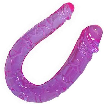 Sex Talent Double Dong purple 29cm Doppel Dildo biegsam lila