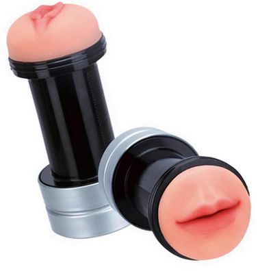 Hand Masturbator Mouth Pussy Hantelform Mund Vaginal Öffnung