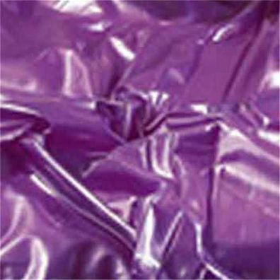 200 x 230 cm BDSM Lack Laken Massage Bettlacken PVC vinyl lila