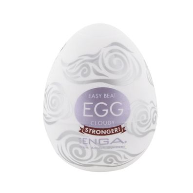 Tenga Masturbator Cloudy Egg 6er Pack Ei geschwungene Struktur