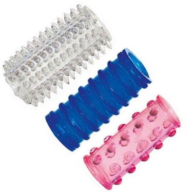 Penismanschette Penis Hülle Tokio Sleeves Silikon 3er Set