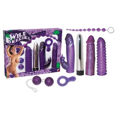 Wild Berries Lila Glitzer Lovetoys Erotik Set 7-teilig