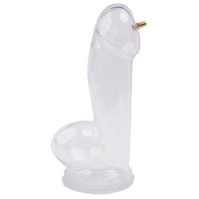 Penismanschette Penis Hülle Hodenkondom gross glasklar