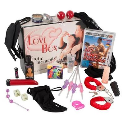 grosses Erotik Set 16 Teilig Love Box