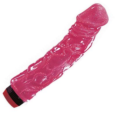 Vibrator Vibe Klitoris Stimulation Vibration biegsam Glitzer Rosa