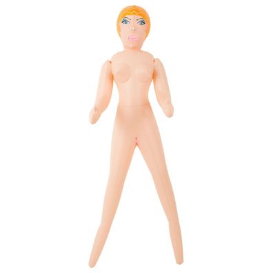 Sexpuppe Liebespuppe aufblasbar Lebensgroß Blond