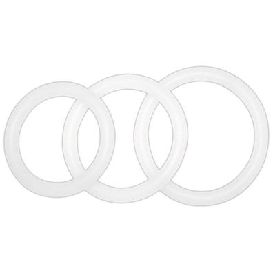 Penisring Cockring Erektion Potenz 3er Set POTENZplus transparent