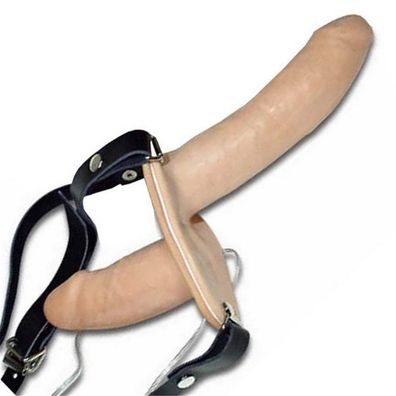 Doppel Strap On Duo Umschnall Dildo Vibration