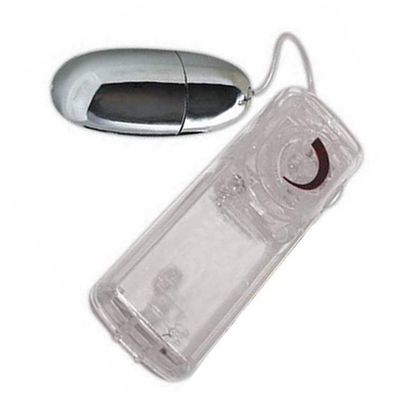 Vibrator-Ei Massage-Ei Sex-Ei Vibro-Ei stufenloser Vibrator Modi silber