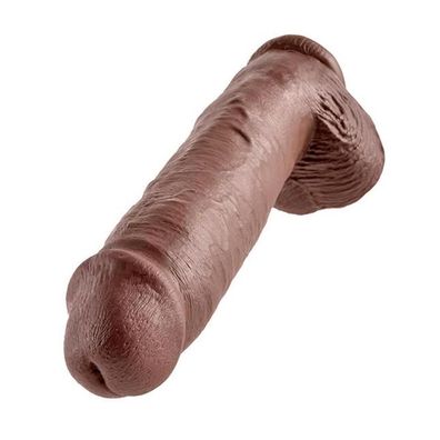 Naturdildo XXL 28 cm mit Saugfuß – Strap-on kompatibel