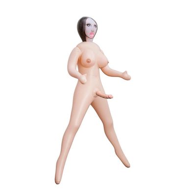Aufblasbare Sexpuppe - Realistische Transe-Liebespuppe