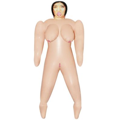 Sexpuppe Gummipuppe 3 Öffnungen Dick lebensgroß