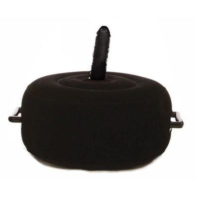 Sex & Liebes Kissen Hot Seat aufblasbar mit Vibrator Dildo