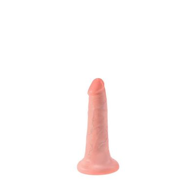 King Cock 5" Dildo Penisdildo Saugfuß realistisch 13cm haut Dong