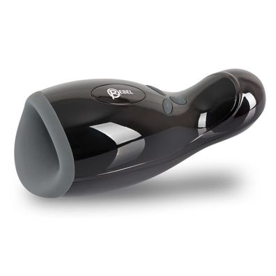 Masturbator Vibration 3-Funktionen wärmend Stoßfunktion Vibration USB