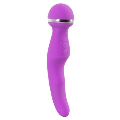 Vibrator Massage Stab Massager Vibration double en wärmend aufladbar