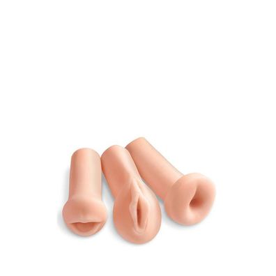 Masturbator 3er Set Vagina Anus Mund Taschenmuschi