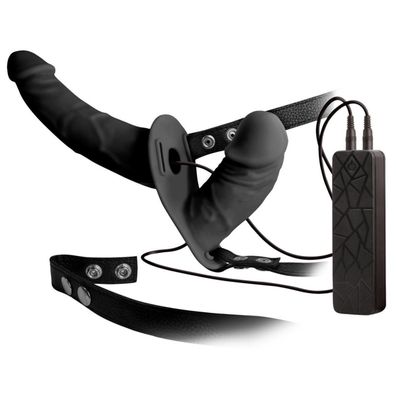 Doppel Strap On Umschnall Dildo Doppelvibrator Double Thruster