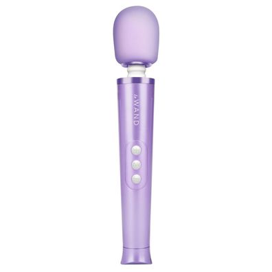 Le Wand Massager Vibrator Stab Petite USB Aufladbar Violet