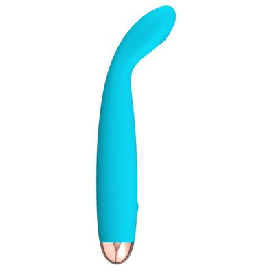 Vibrator G-Punkt Stimulation Cuties Minivibrator Blau Vibration USB Silikon