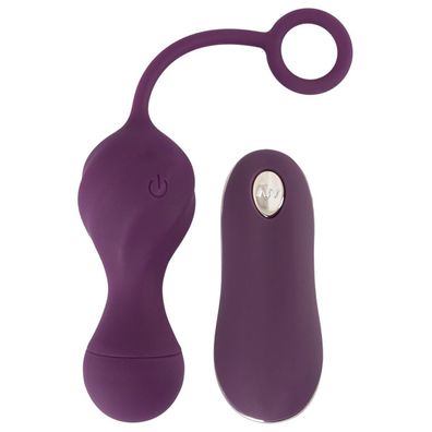 Vibrator Kugeln Vibrokugel-Duo mit Fernbedienung Silikon