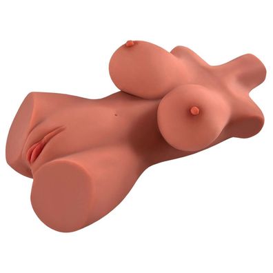 Masturbator Torso Körper "Perfect 10" Busen Brüste braun