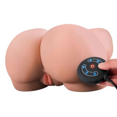 Masturbator Torso Körper"Milk Me Silly" Melk Funktion hell