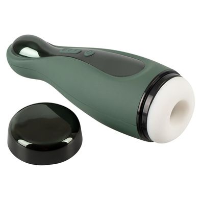 Masturbator Vibrator + Blowjob Saug Funktion Noppen Rillen USB