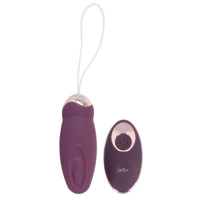 Vibrator Sex Vibro Ei mit Klopf-Funktion Silikon Javida RC Knocking Love Ball