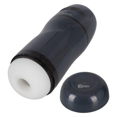 Saugender Masturbator Vibration Genoppt Gerillt USB