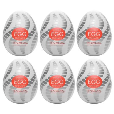 Tenga Masturbator Egg Tornado 6er Pack Ei Masturbatoren