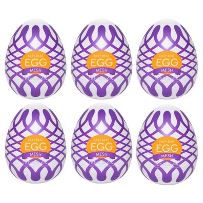 Tenga Masturbator Egg Mesh 6er Pack Ei Masturbatoren