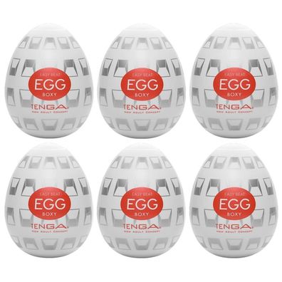 Tenga Masturbator Egg Boxy 6er Pack Ei Masturbatoren