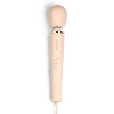 Le Wand Massager Vibrator Stab Powerful Plug-In Netzkabel Cream weiß
